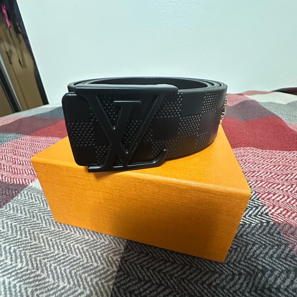 Louis Vuitton Other - All black Louis Vuitton belt